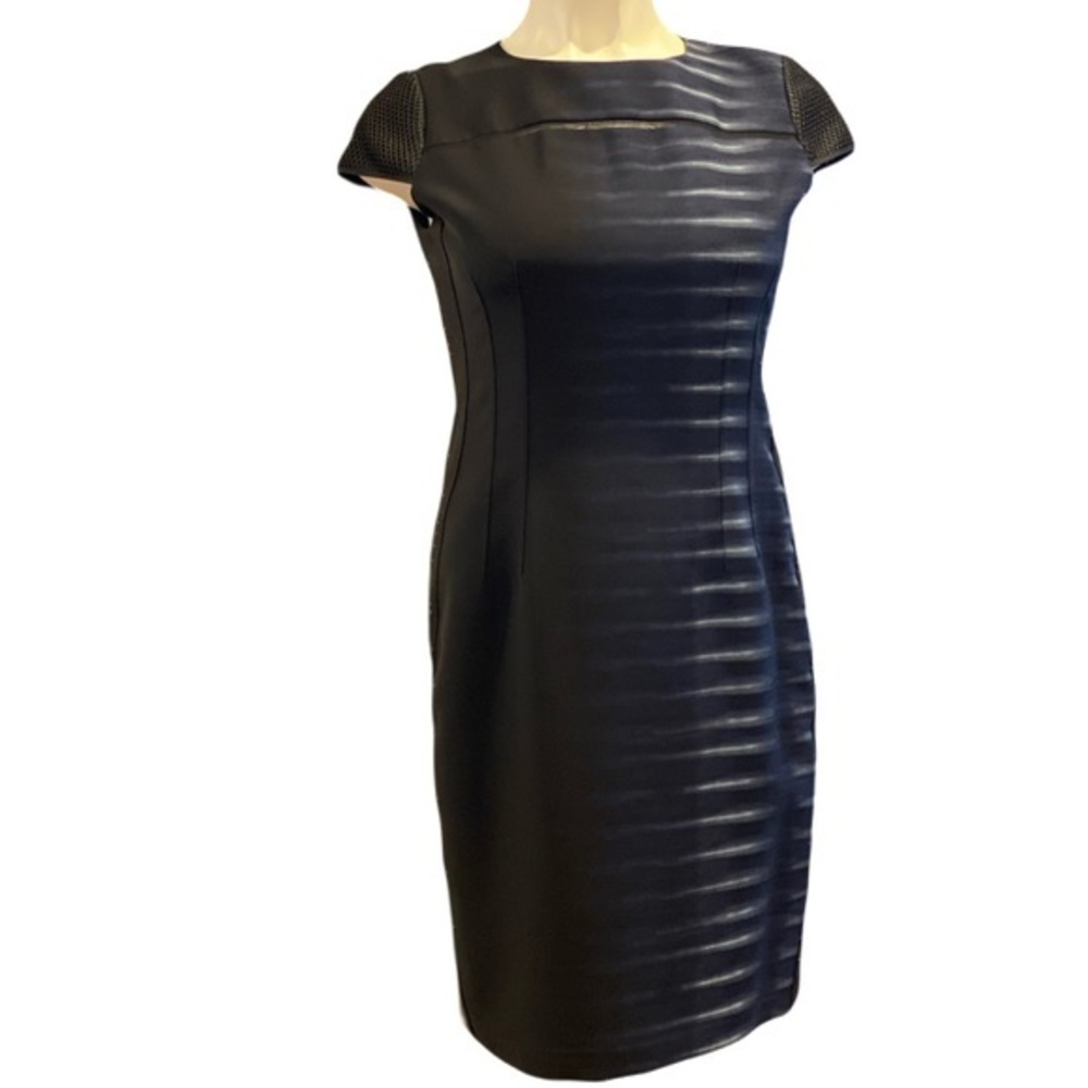 Tahari Navy Dakota Dress - NWT